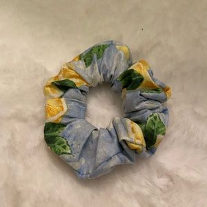 Buy 2/$12 Hand made scrunchie, lemons